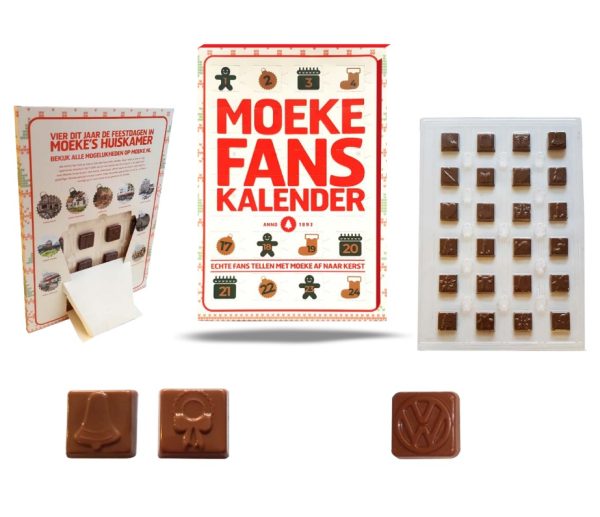 Adventskalender chocolade bedrukken